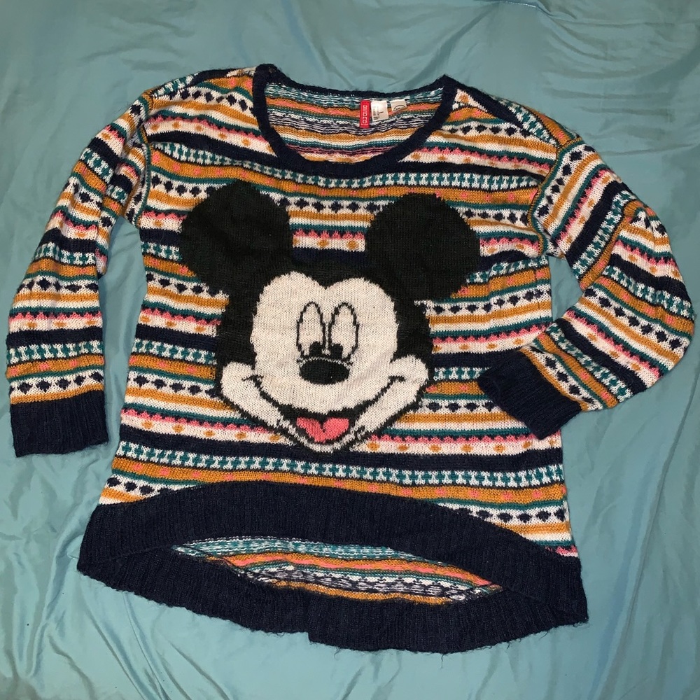 H&M Mickey Warm Sweater